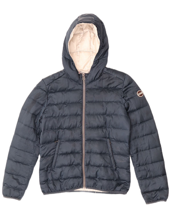 Giacca imbottita con cappuccio Colmar Donna IT 44 Medium Blu Navy Poliestere
