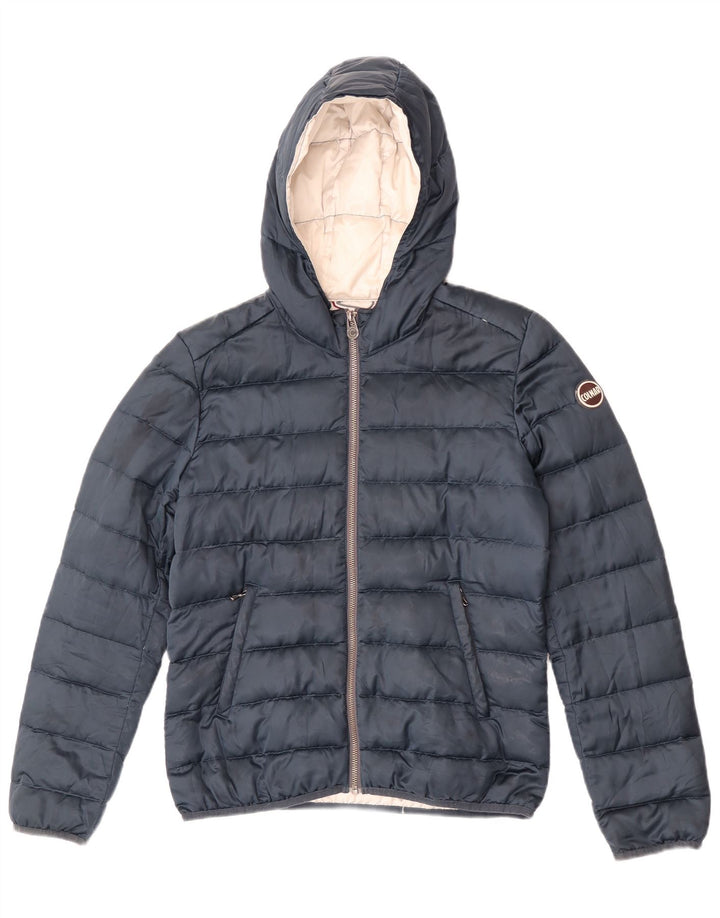 Giacca imbottita con cappuccio Colmar Donna IT 44 Medium Blu Navy Poliestere