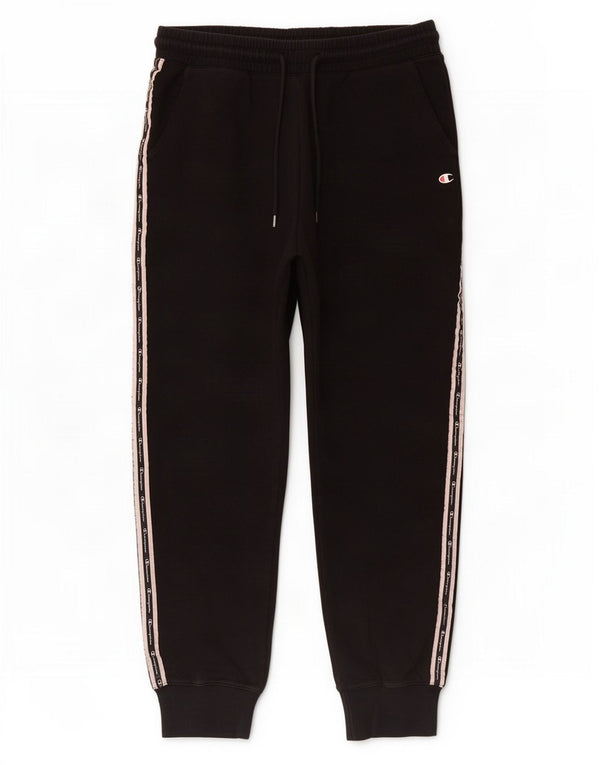 Pantaloni da tuta con grafica da donna Champion Joggers UK 14 Large Nero