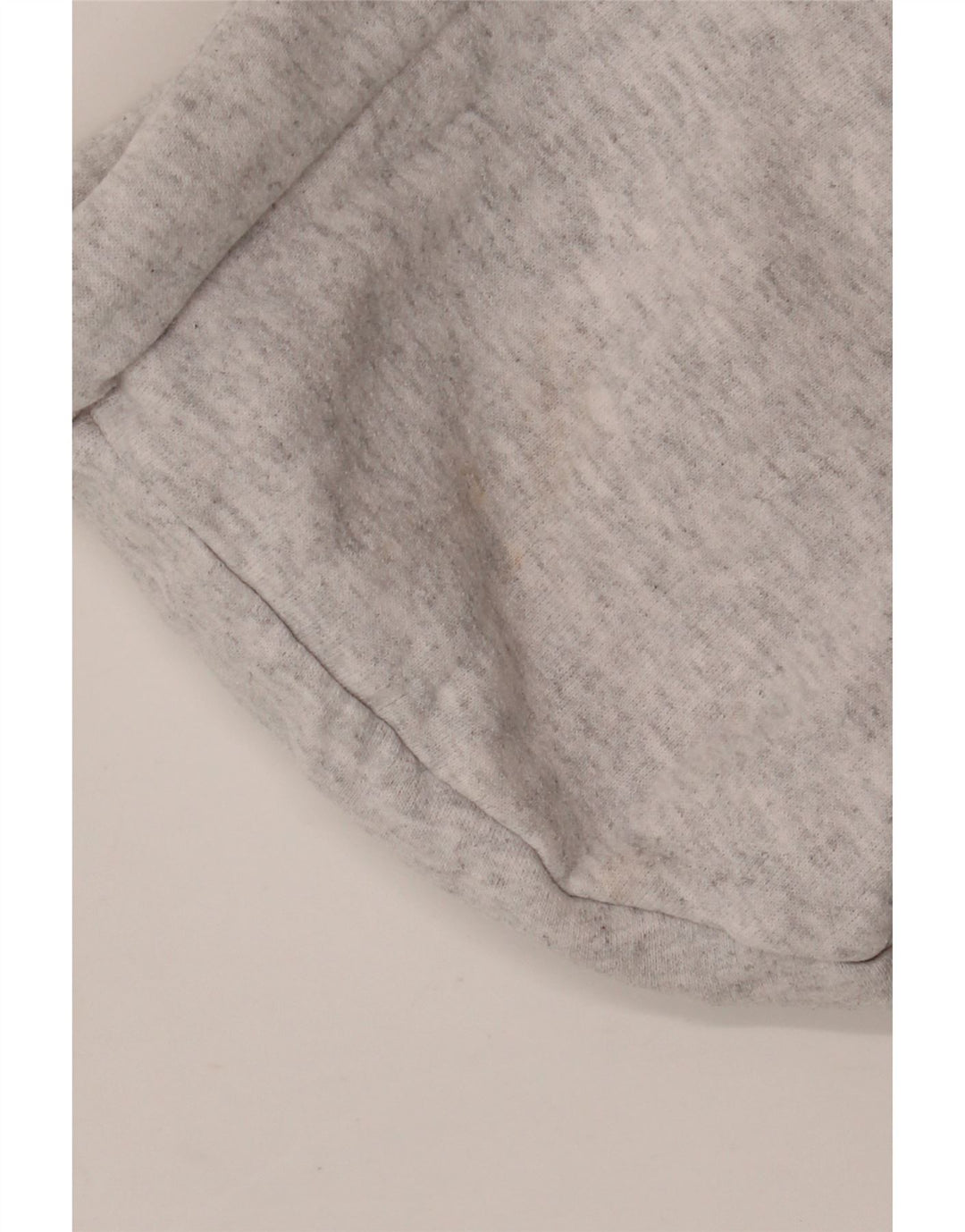 Maglione con cappuccio e zip grafica da uomo Superdry in cotone grigio medio