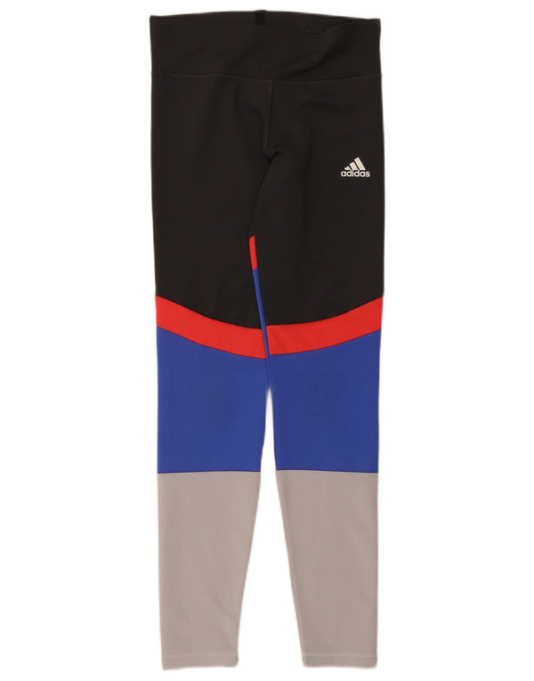 Leggings Adidas Climalite per ragazze 14-15 anni multicolore Colourblock