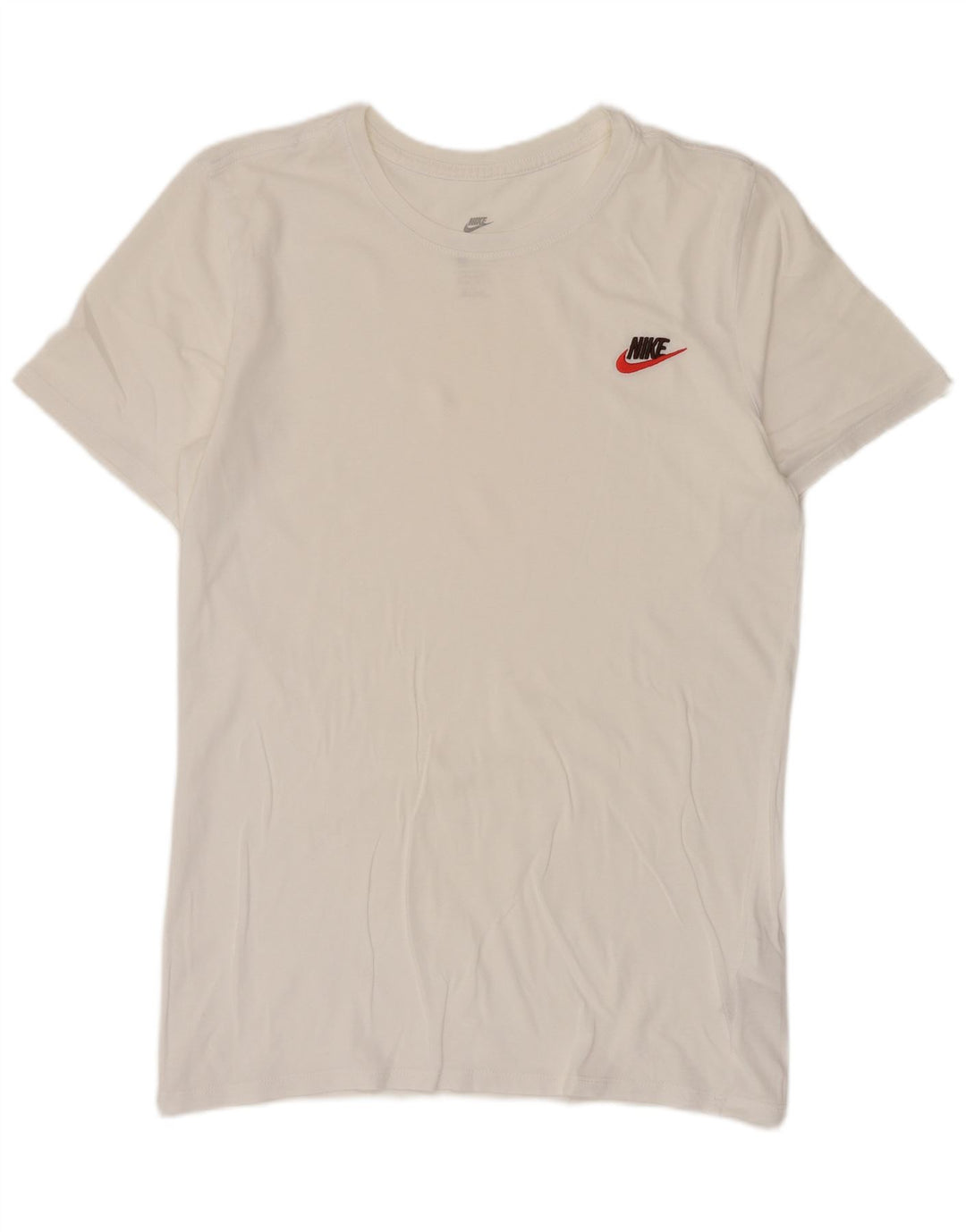 T-shirt Nike da uomo Top Small in cotone bianco
