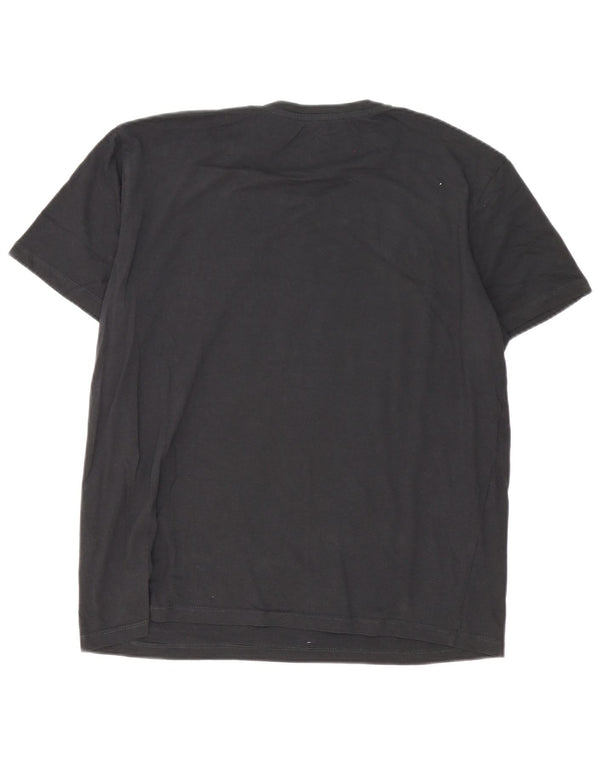 T-shirt grafica da uomo Jack & Jones Top XL in cotone nero