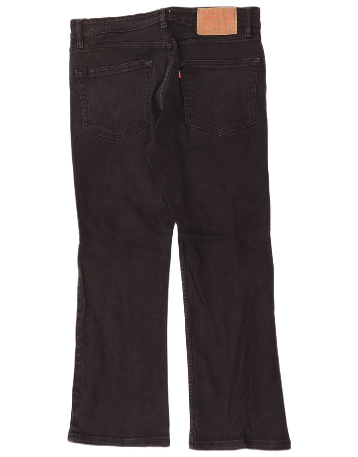 Jeans Bootcut da uomo Levi's W32 L29 cotone nero