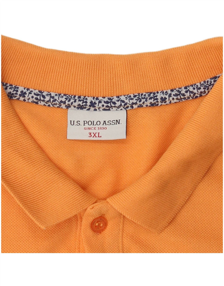 Polo Assn. Camicia da uomo 3XL Arancione
