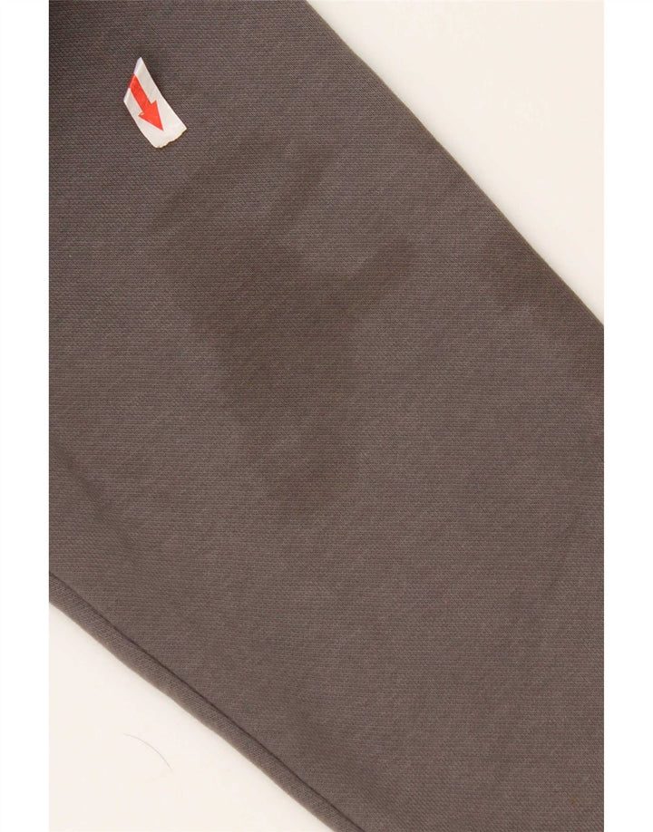 Felpa con cappuccio grafica da uomo Puma in cotone grigio medio