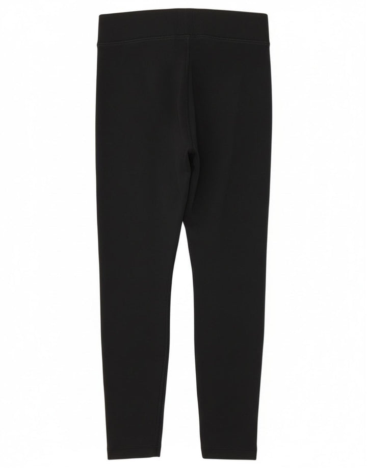 Leggings grafici da donna Nike UK 8 piccoli in cotone nero