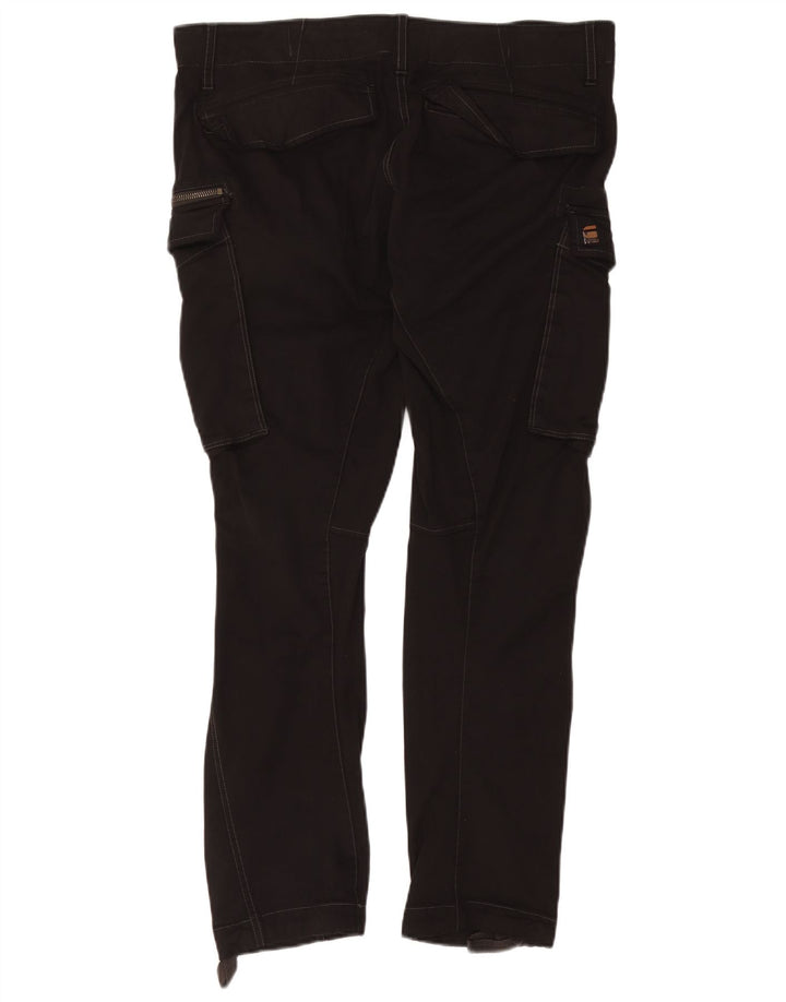 Pantaloni cargo slim da uomo G-STAR W36 L32 cotone nero