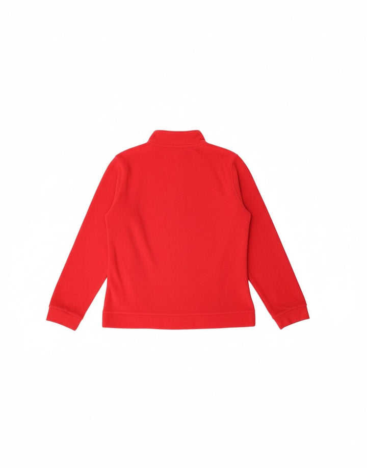 CHAMPION Boys Fleece Jacket 15-16 Years 2XL Red Polyester