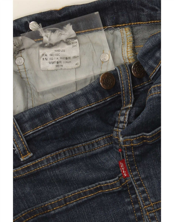 Jeans dritti da uomo Levi's W40 L32 Blu