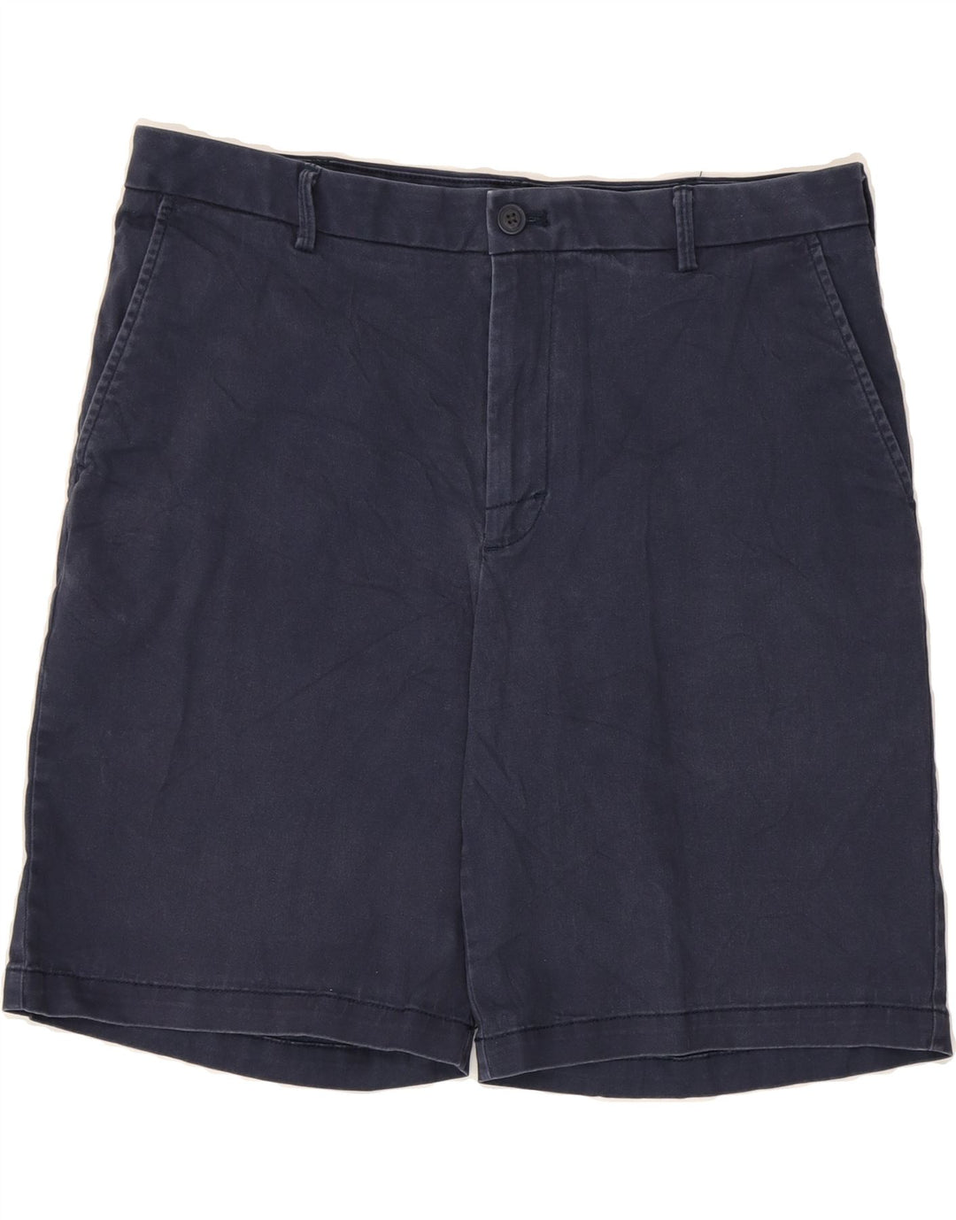 IZOD Mens Chino Shorts W34 Large  Navy Blue Cotton Vintage Izod and Second-Hand Izod from Messina Hembry 