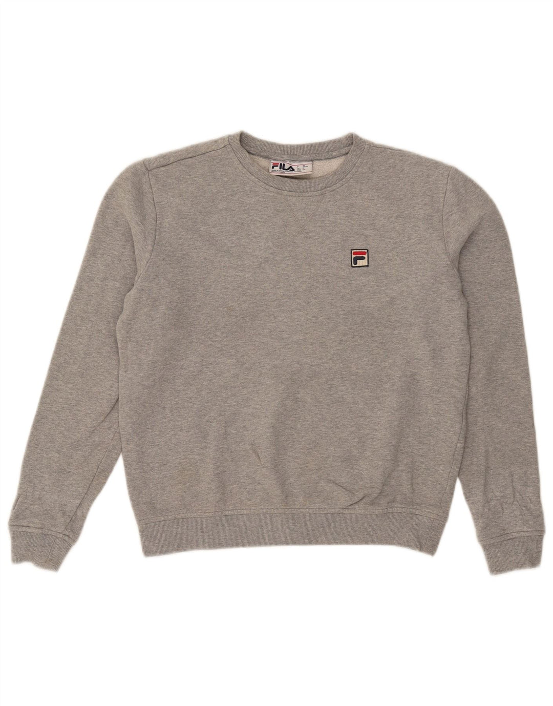 Felpa oversize da donna Fila Jumper UK 10 Small Cotone grigio