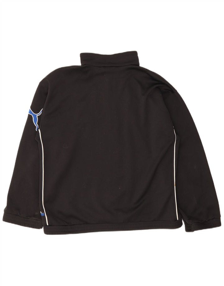 Giacca da tuta da uomo Puma Large, colore nero, poliestere sportivo