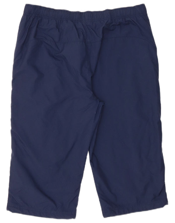 Pantaloncini sportivi da uomo Nike Large in nylon blu navy