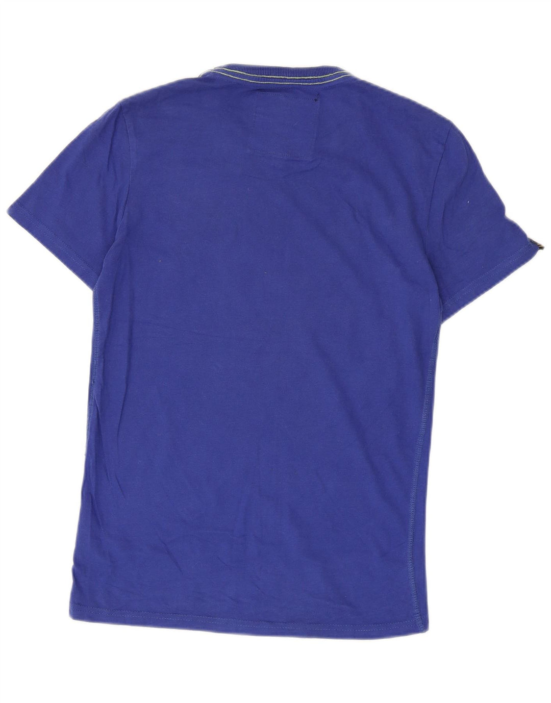 T-shirt grafica da uomo Superdry Top Small in cotone blu