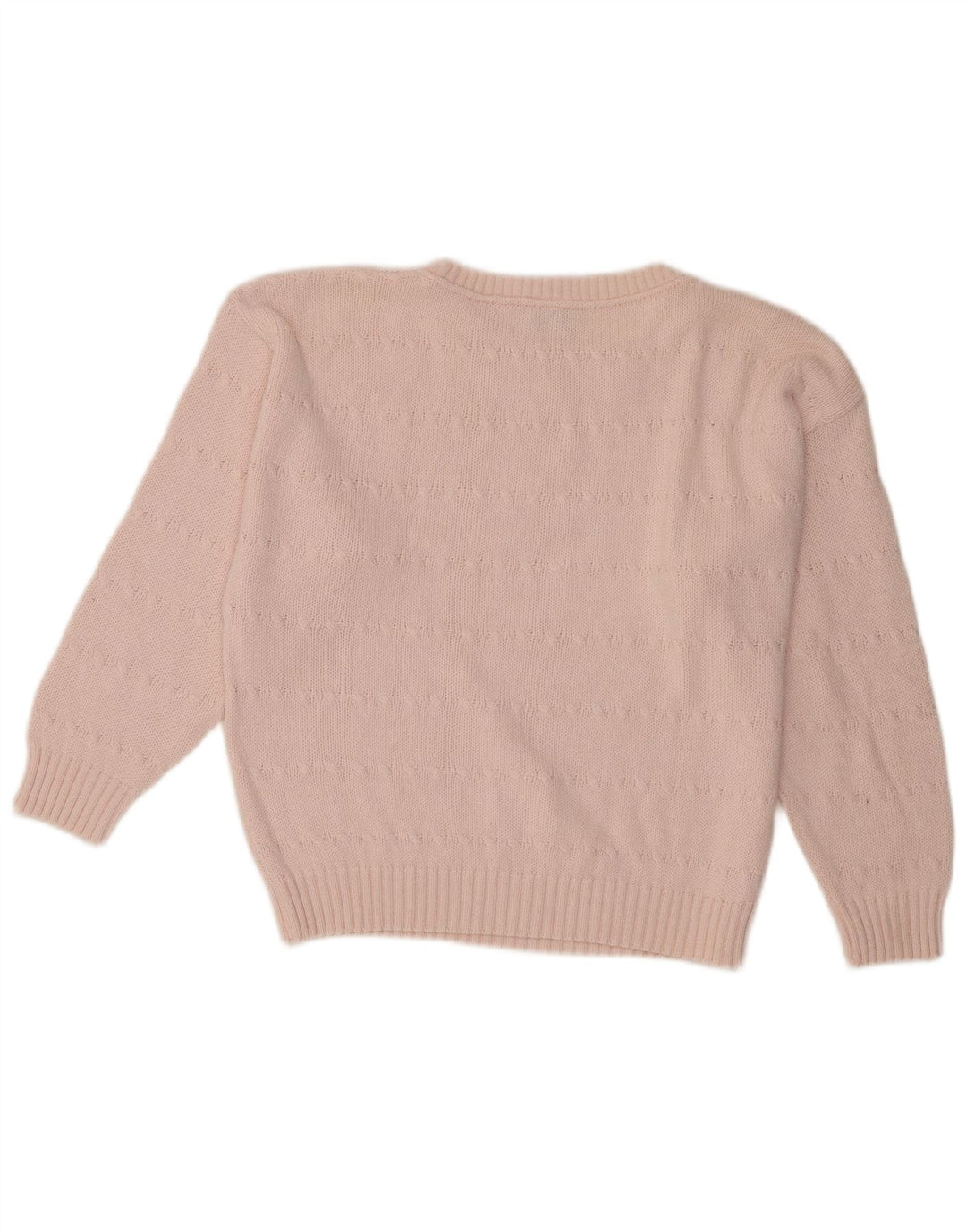 Maglione girocollo corto da donna di Portobello IT 42 cotone rosa medio