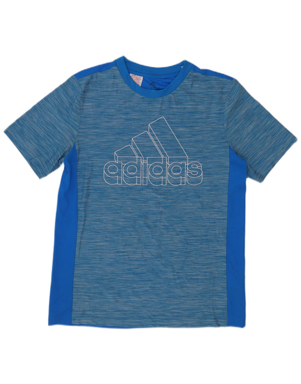 Maglietta Adidas Aeroready Graphic da ragazzo, 13-14 anni, colore blu