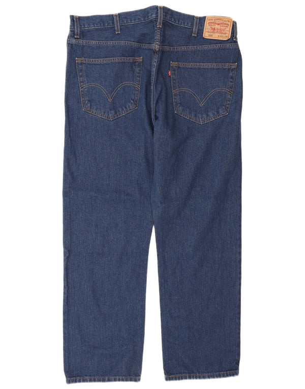 Levi's Uomo 505 Jeans dritti W40 L30 Cotone Blu