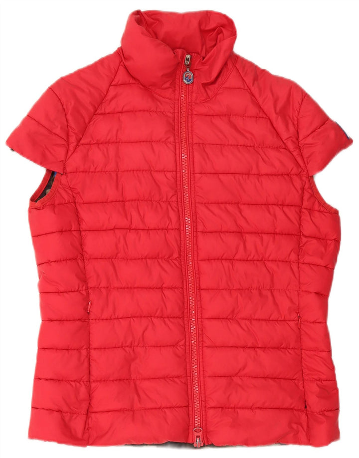 Gilet imbottito da donna Invicta UK 16 grande rosso in poliammide