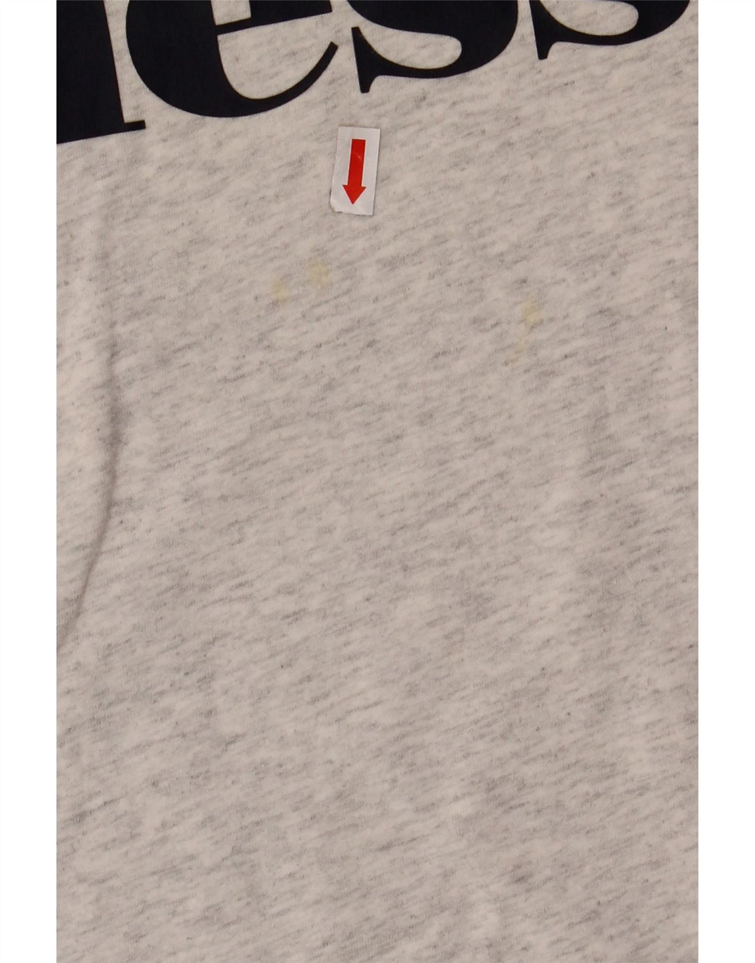 T-shirt grafica per ragazze ELLESSE 12-13 anni in cotone grigio puntinato