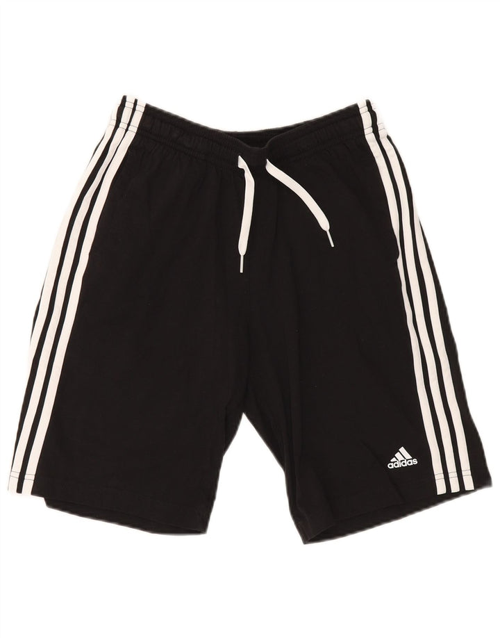 Pantaloncini sportivi ADIDAS da bambino 13-14 anni in cotone nero