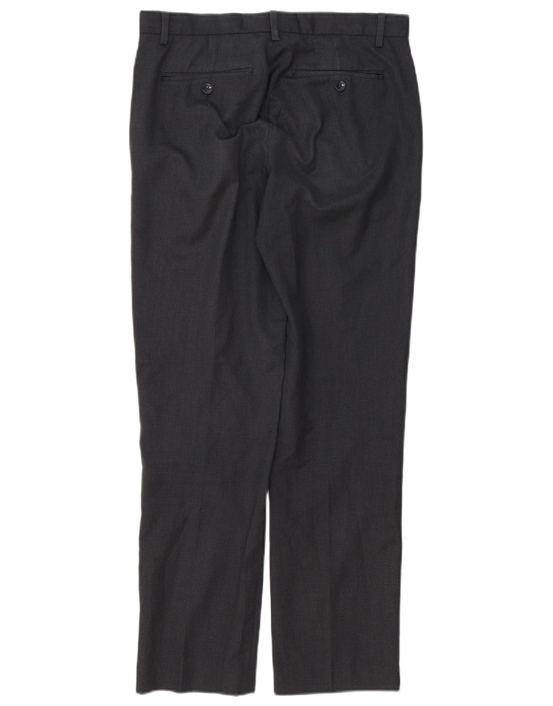 Pantaloni chino dritti da uomo Calvin Klein W29 L30 poliestere nero
