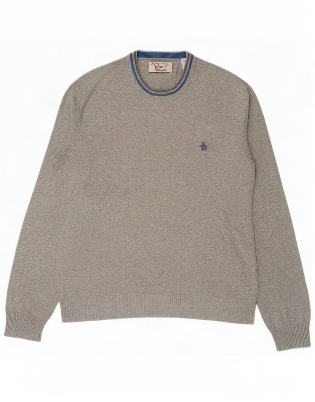 Penguin Maglione girocollo da uomo girocollo Grigio medio