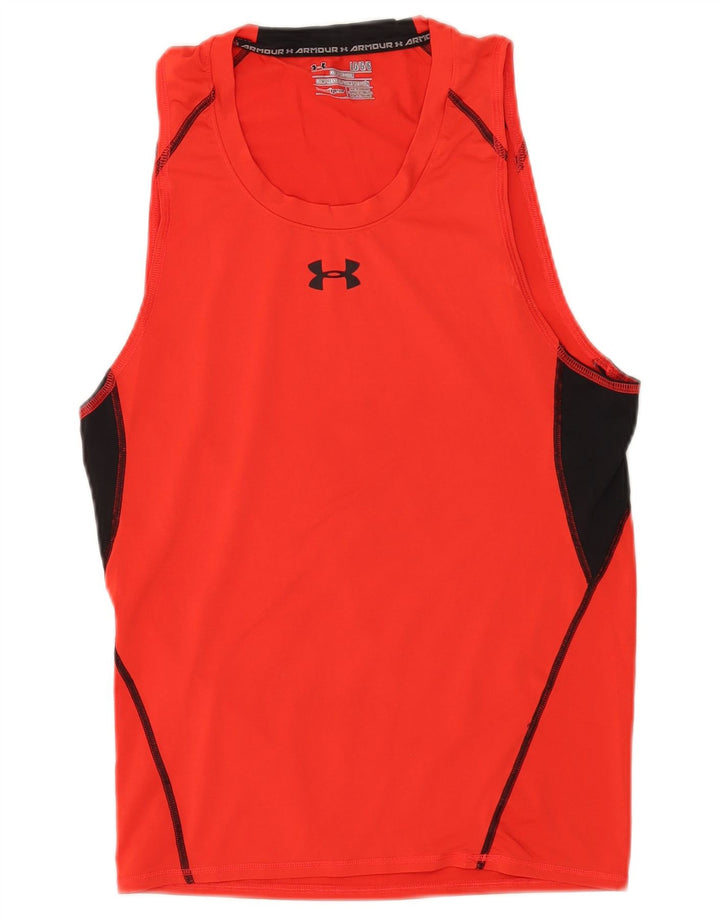 Canottiera Under Armour da uomo Heat Gear, grande, colore rosso