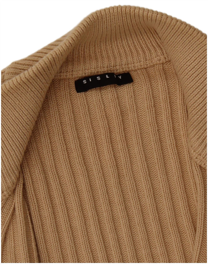 Maglione cardigan da uomo Sisley Beige medio