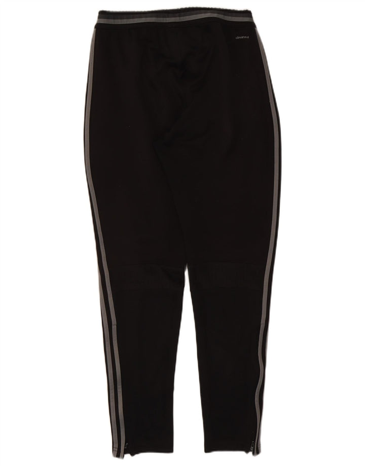 Pantaloni da tuta Adidas Climacool da uomo piccoli in poliestere nero