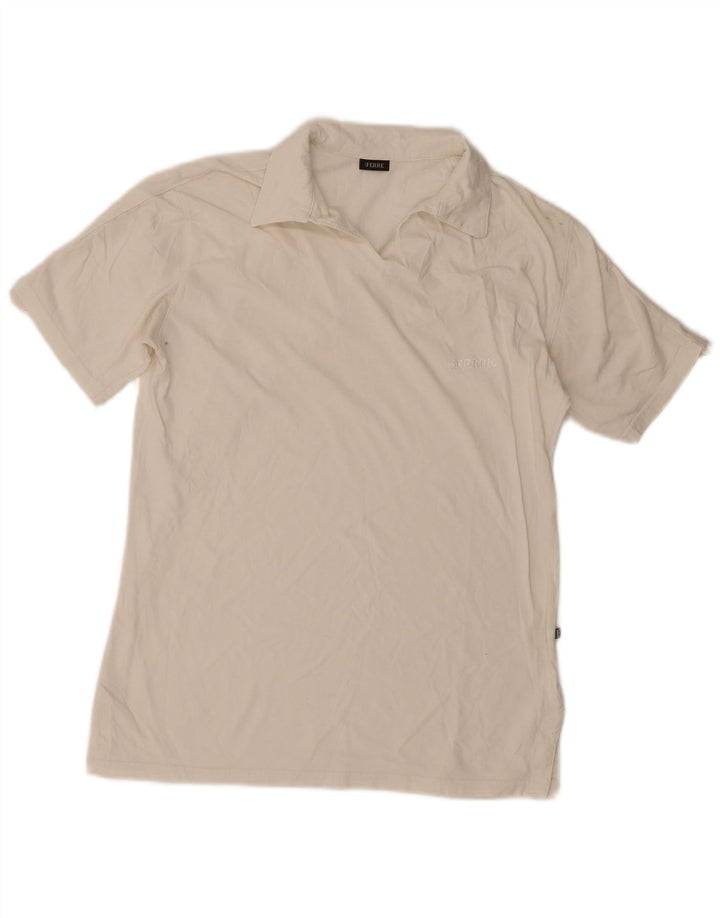 Polo Uomo Ferre Small in Cotone Bianco
