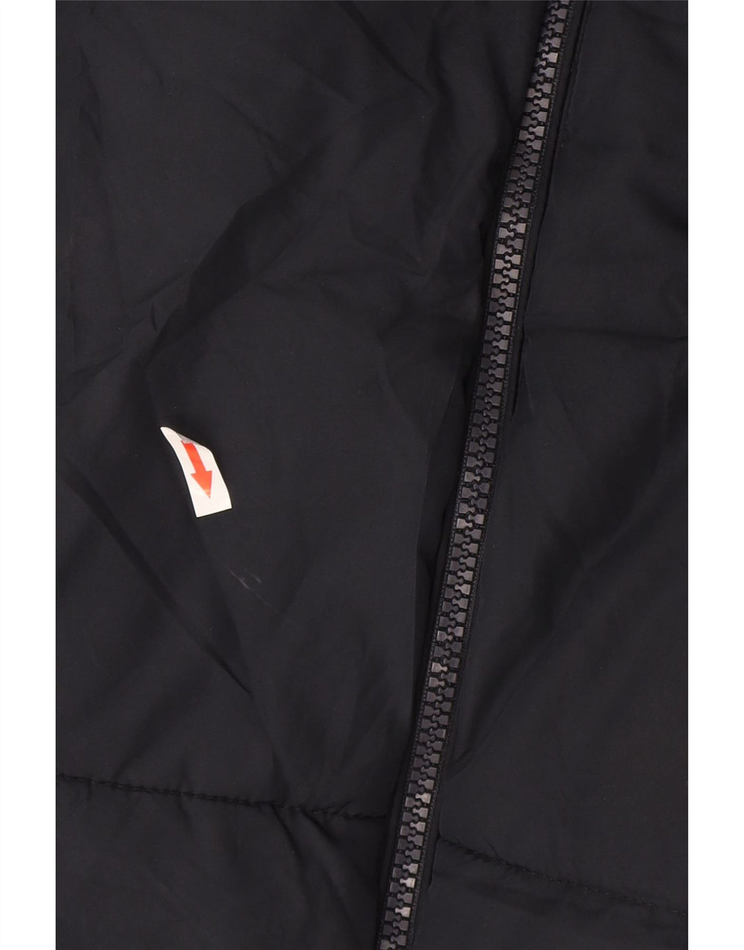Giacca imbottita con cappuccio corta oversize da donna Zara UK 6 XS poliestere blu navy