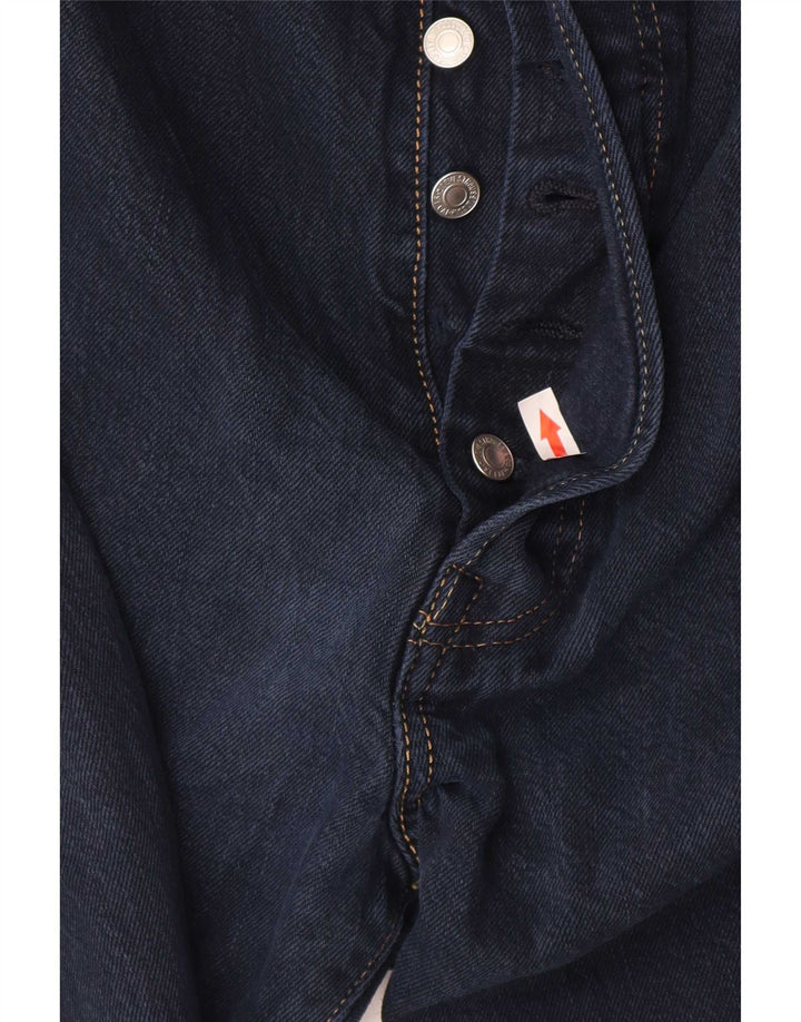 Levi's Uomo 501 Jeans dritti W42 L32 Blu Navy