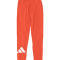 Leggings grafici da donna Adidas UK 4/6 XS poliestere rosso