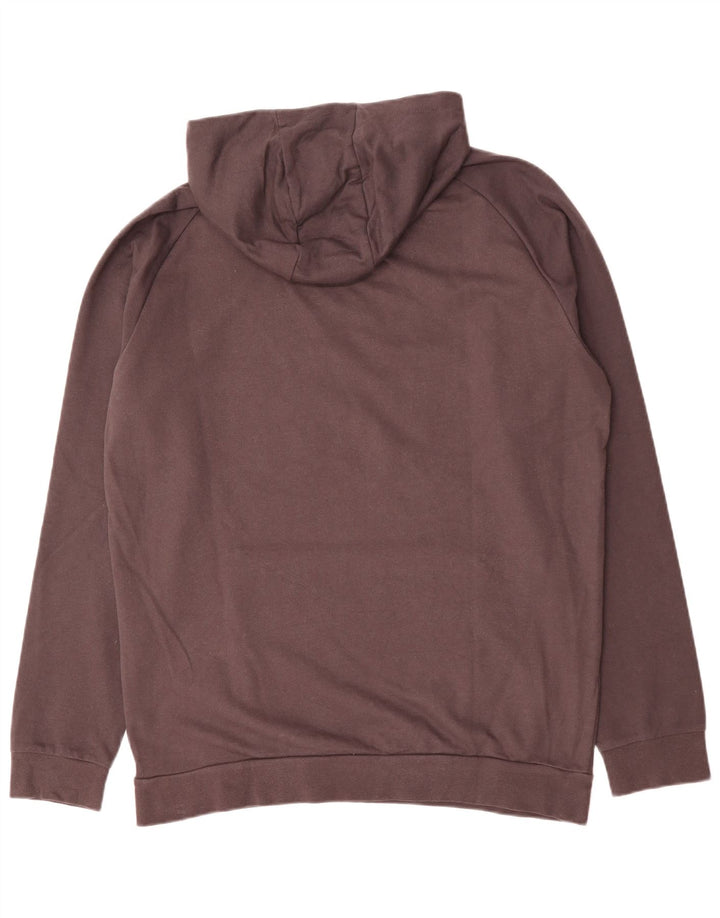 Felpa con cappuccio grafica da uomo HUMMEL XL in cotone nero