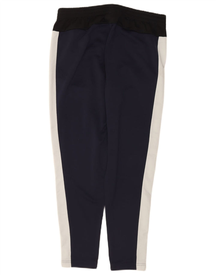 Leggings Adidas da donna UK 14 poliestere color block medio blu navy