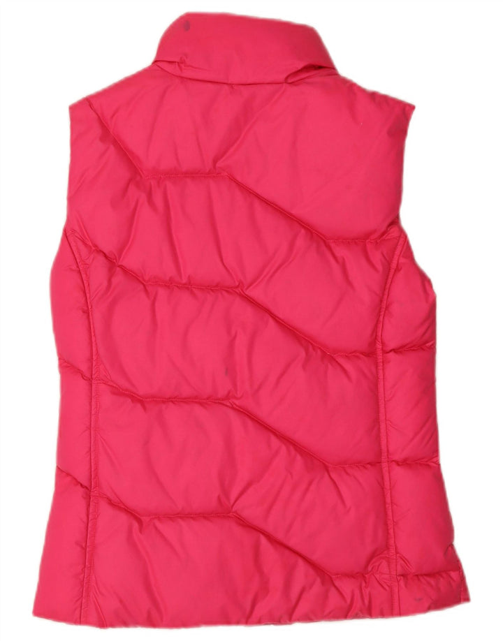 Gilet imbottito da donna Puma UK 10 piccolo nylon rosa