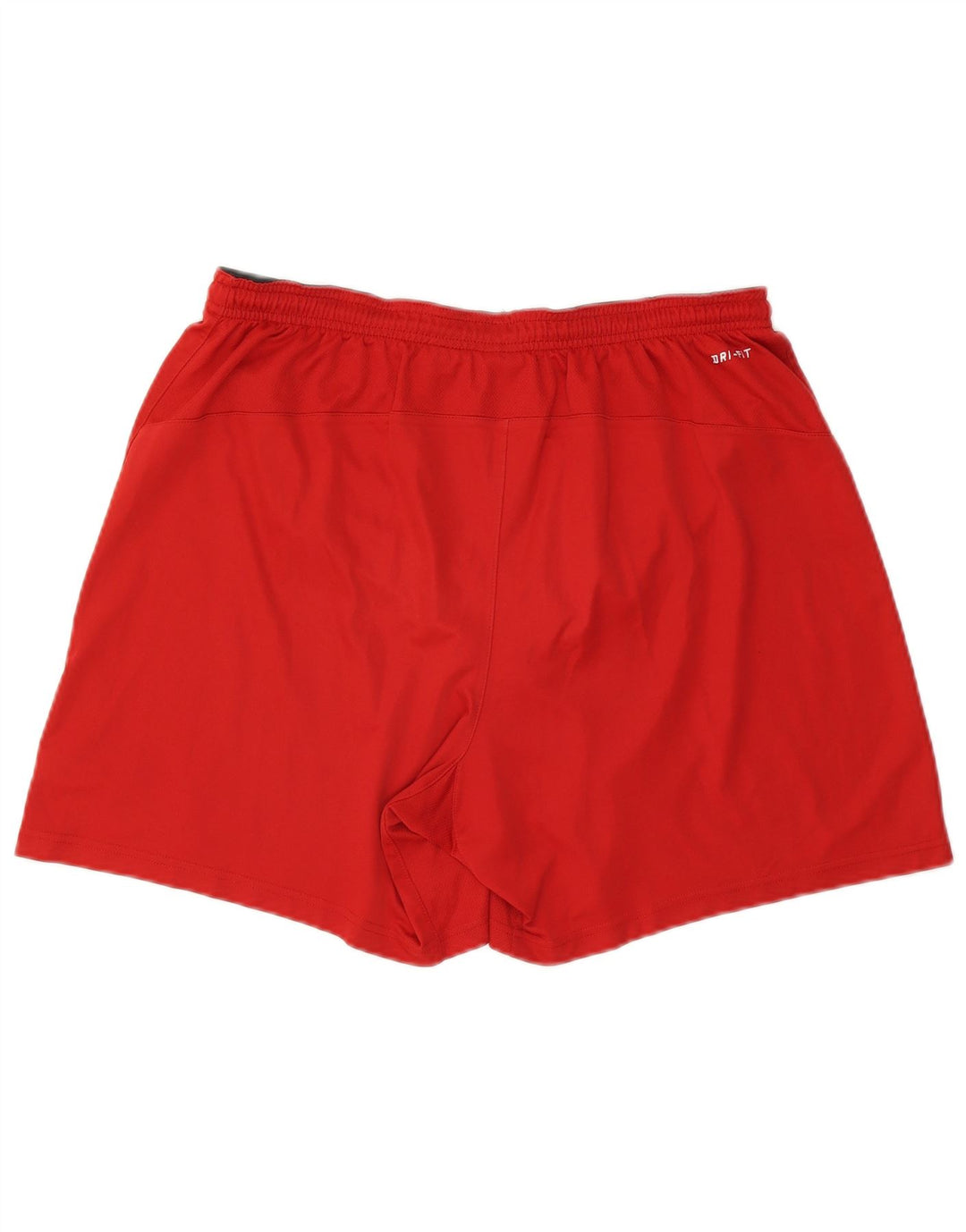 Pantaloncini sportivi Nike Dri Fit da uomo XL rosso in poliestere color block