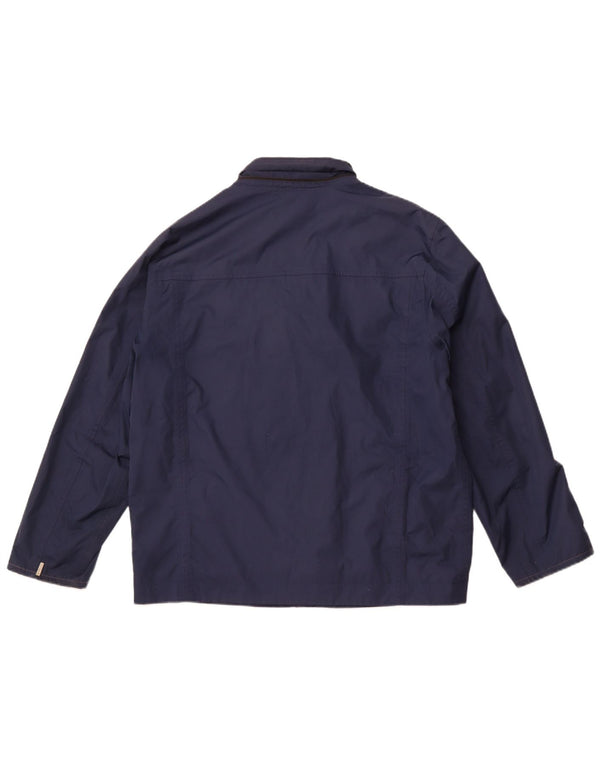 Giacca antipioggia da uomo TIMBERLAND UK 40 Large Blu Poliestere