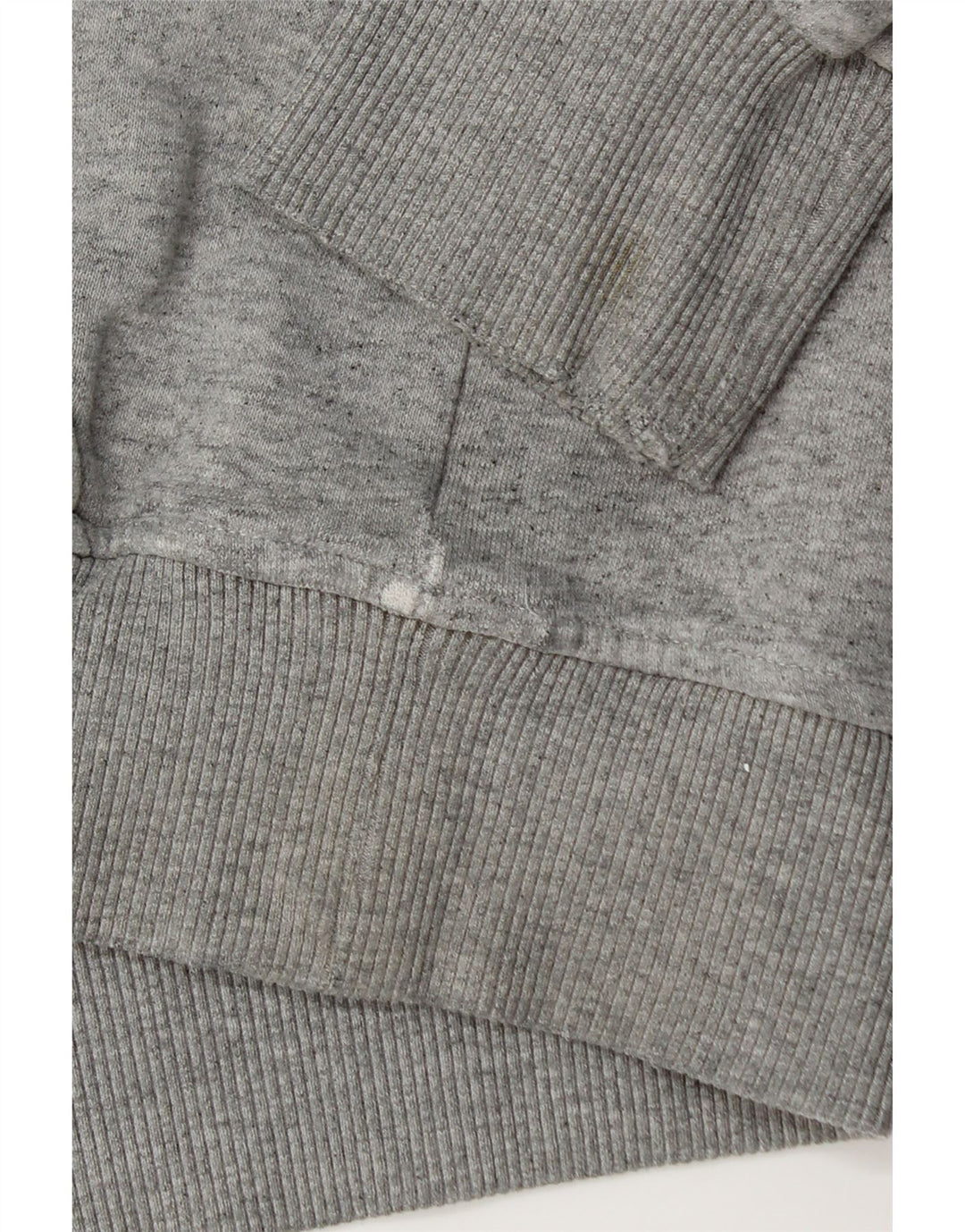 Maglione con cappuccio grafico da uomo ADIDAS grigio medio