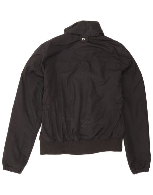 Giubbotto bomber con cappuccio da donna Champion UK 14 medio blu navy