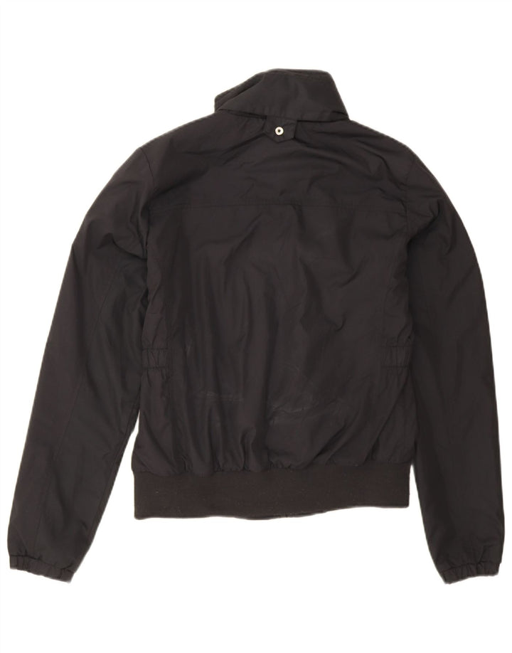 Giubbotto bomber con cappuccio da donna Champion UK 14 medio blu navy