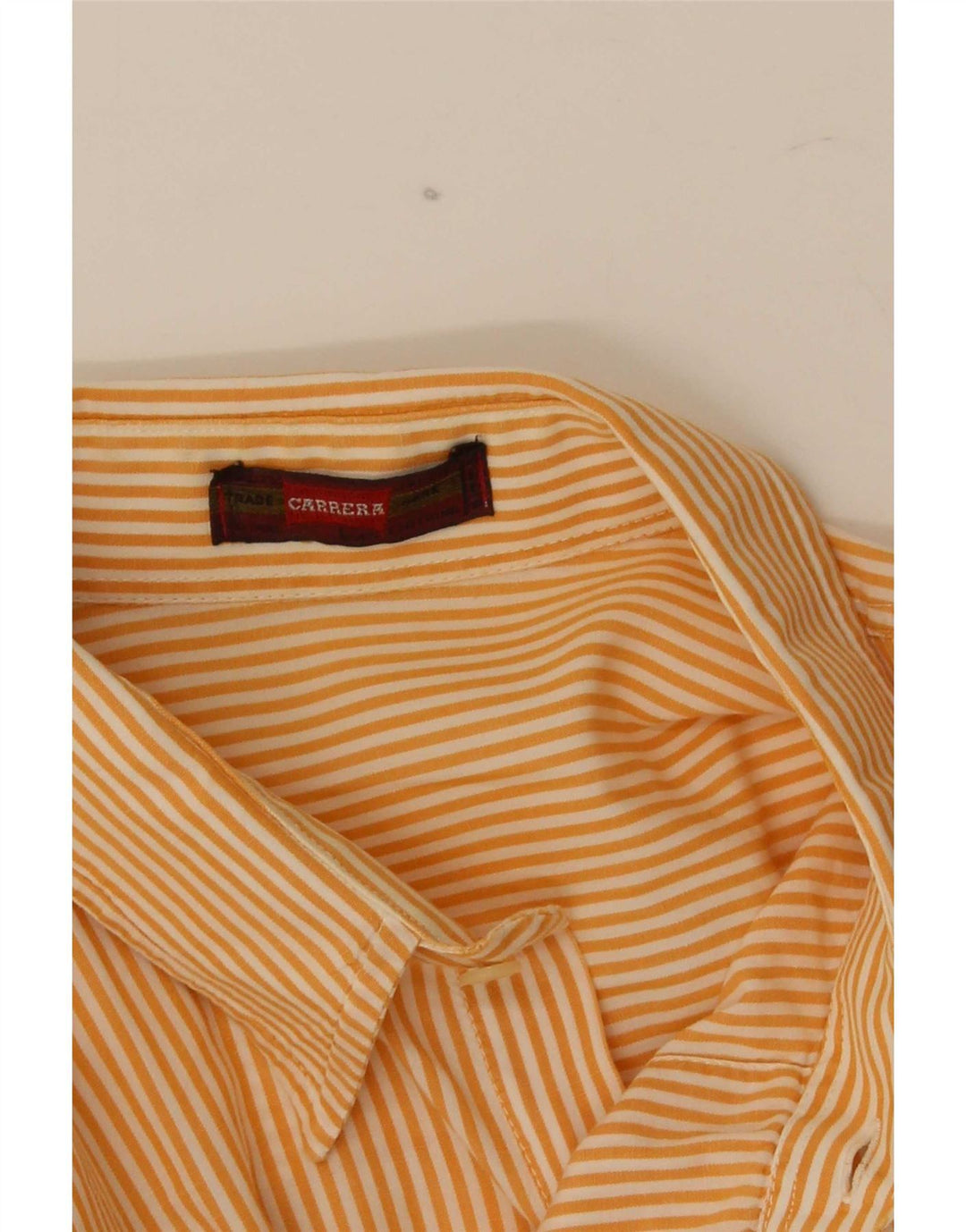 Camicia da uomo Carrera grande gessato arancione