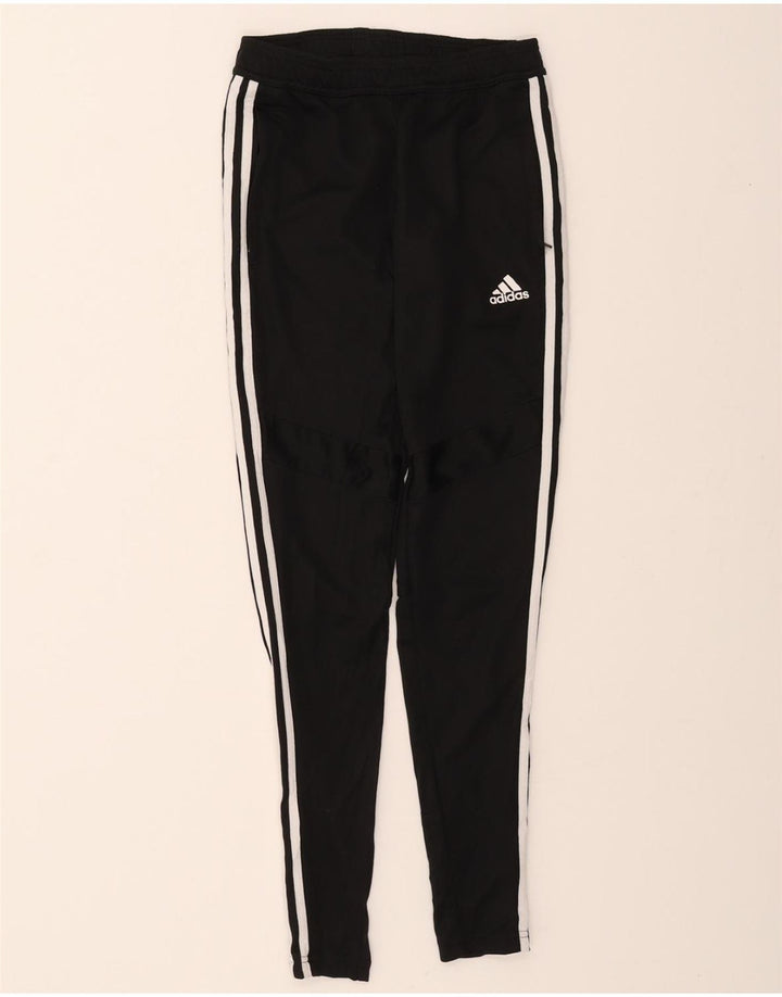 ADIDAS Womens Tracksuit Trousers UK 4/6 XS  Black Polyester Vintage Adidas and Second-Hand Adidas from Messina Hembry 