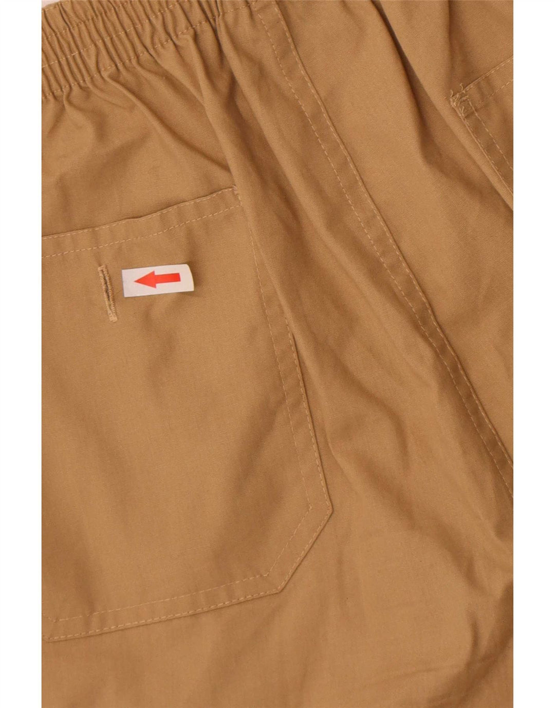Pantaloncini casual da uomo Leader W32 Poliestere beige medio