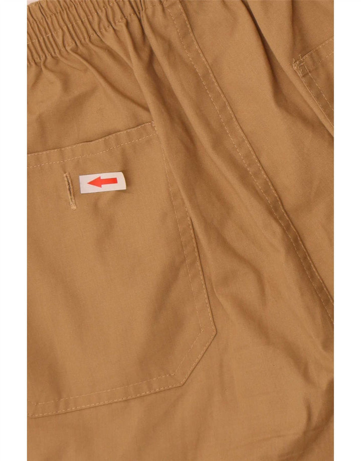 Pantaloncini casual da uomo Leader W32 Poliestere beige medio