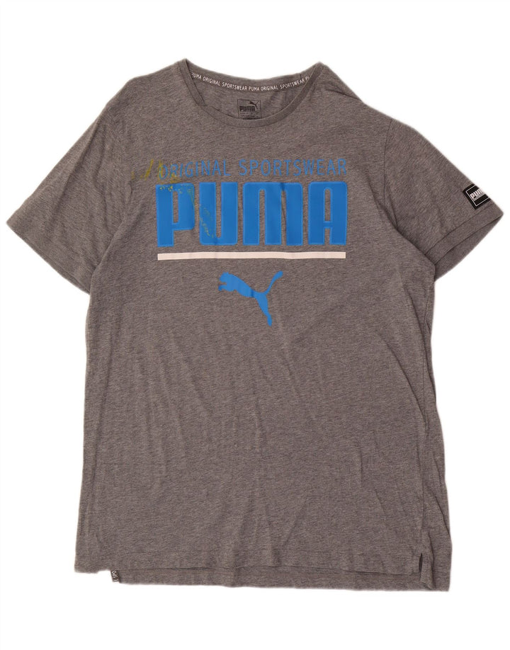 T-shirt grafica da uomo PUMA Top XL Grigia