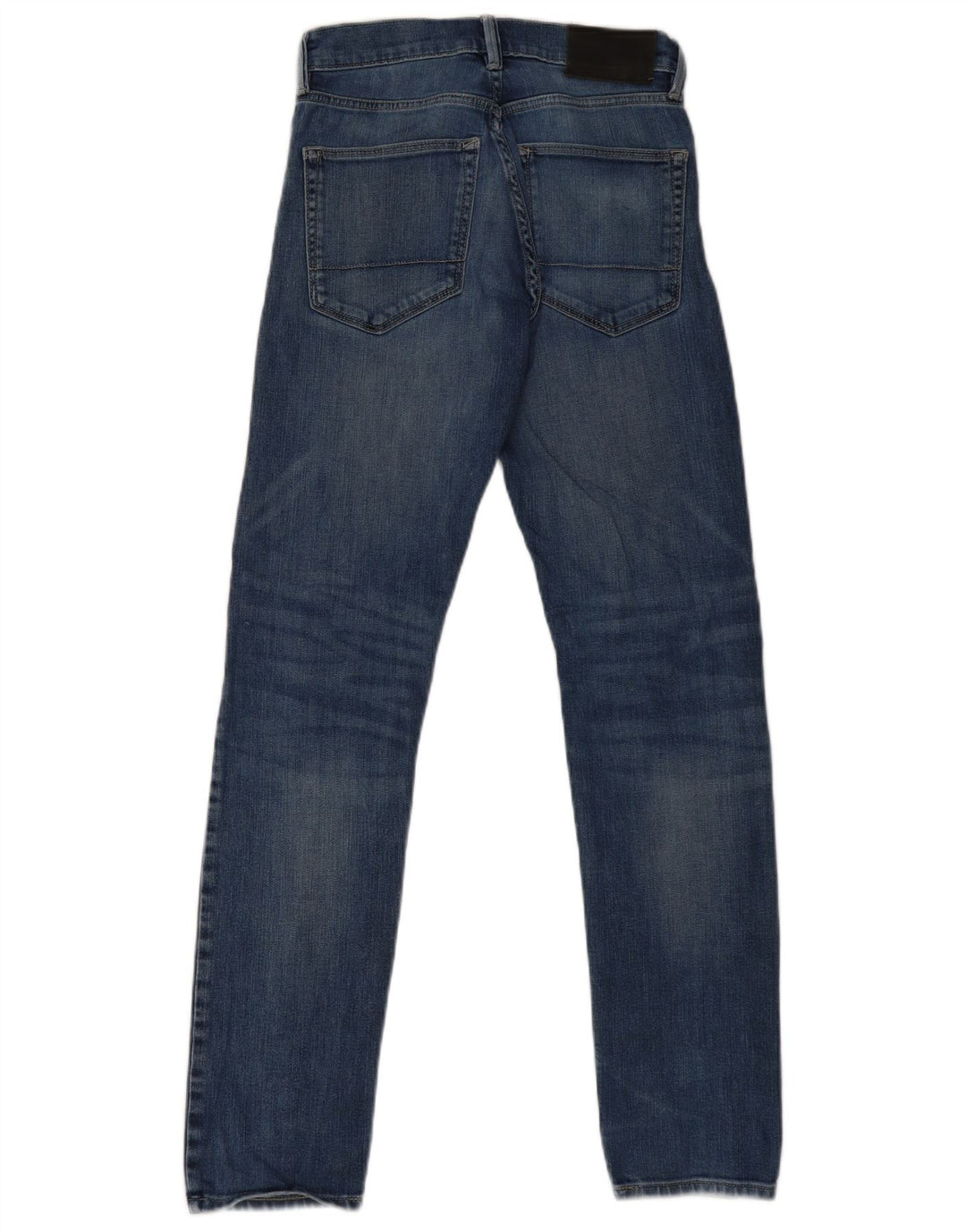Jeans slim invecchiati da uomo Marks & Spencer W28 L33 cotone blu