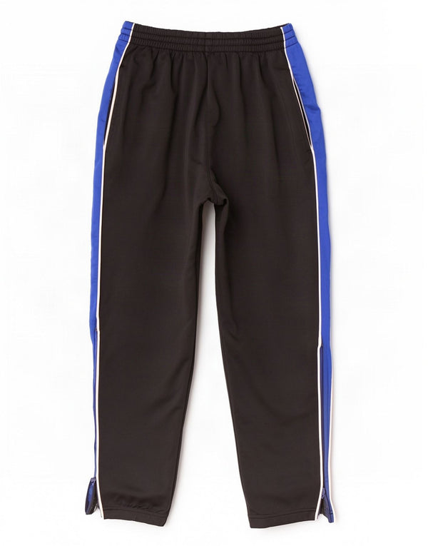 Reebok Mens Graphic Tracksuit Trousers Small Black Colourblock Polyester
