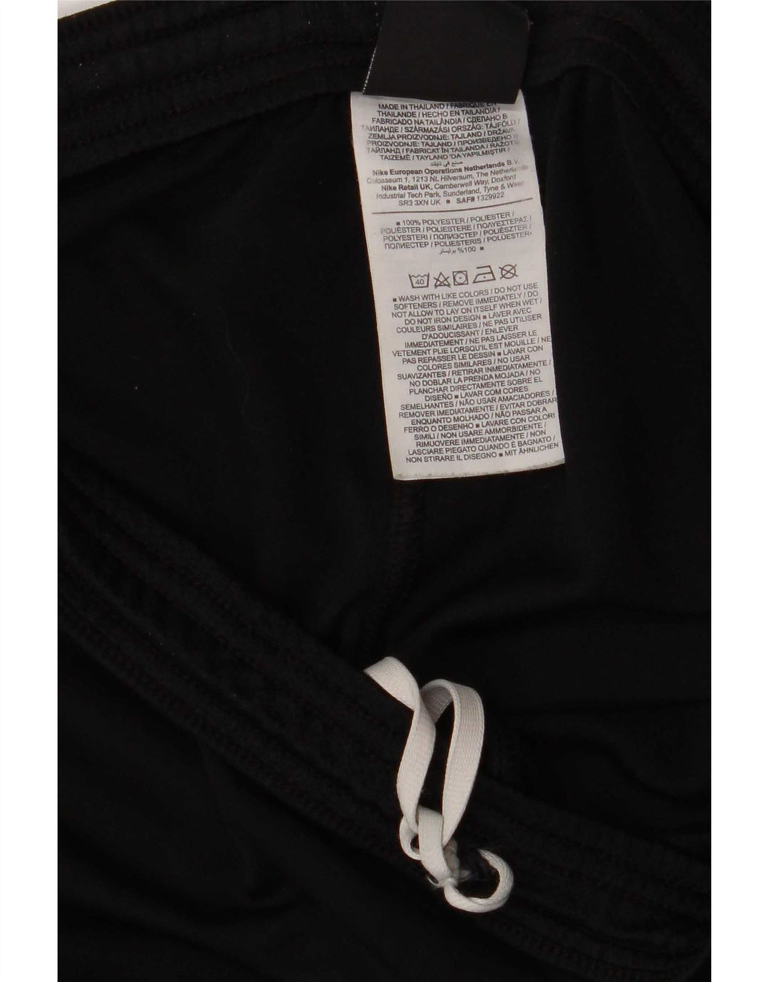 Pantaloni da tuta da uomo Nike Joggers Medium Black Colourblock poliestere